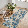 Area Rug Abstract Washable Living Room Rug, Non-Slip Carpet Soft Vintage Accent for Kitchen Bedroom Laundry - 3 of 4