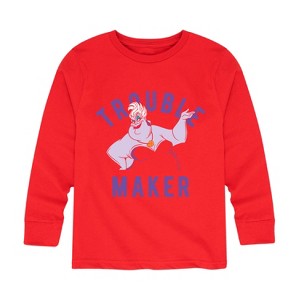 Boys' - Disney Villains - Trouble Maker Long Sleeve Graphic T-Shirt - 1 of 4