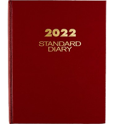 2022 AT-A-GLANCE 7.5" x 9.5" Daily Diary Red (SD374-13-22)