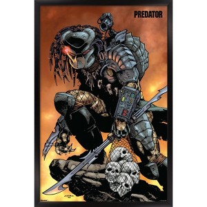 Trends International Predator (1987) - Skulls Framed Wall Poster Prints - 1 of 4
