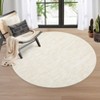 Machine Washable Area Rug With Non-Slip Backing Stain Resistant Easy Cleaning Indoor Carpet For Living Room Bed Dining Room Playroom Office - 2 of 4