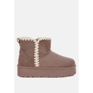 Rochas Scalloped Detail Snow Boots Women - 1 of 4