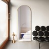 BEAUTYPEAK Arched Full Length Standing Full Body Floor Mirror - 2 of 4