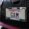 Monmouth University Alumni Logo Full Size Standard License Plate Metal Frame - 3 of 4