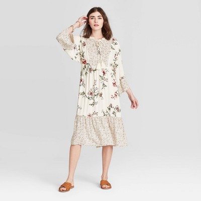 target cream dress