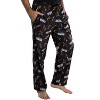 Marvel Men's Iron Man Retro Allover Print Loungewear Pajama Pants Black - 2 of 4