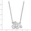 Black Bow Jewelry Sterling Silver California State Fresno Bulldogs NCAA Necklace 18 Inch - 3 of 4