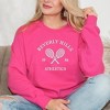 Simply Sage Market Women's Graphic Sweatshirt Embroidered Beverly Hills Tennis Raquet - 2 of 3