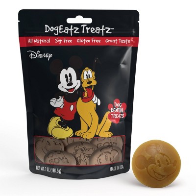 Team Treatz Chicken Disney Mickey and Pluto Dog Dental Dog Treat -  7oz
