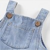 Little Planet by Carter's Organic Baby Chambray Shortalls - 3 of 4