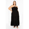 Women's Plus Size Ivy Dress - black | CITY CHIC - image 2 of 4