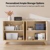 Karl Home 55in Sideboard Buffet Cabinet Modern Storage Cabinet With Adjustable Shelves - 4 of 4