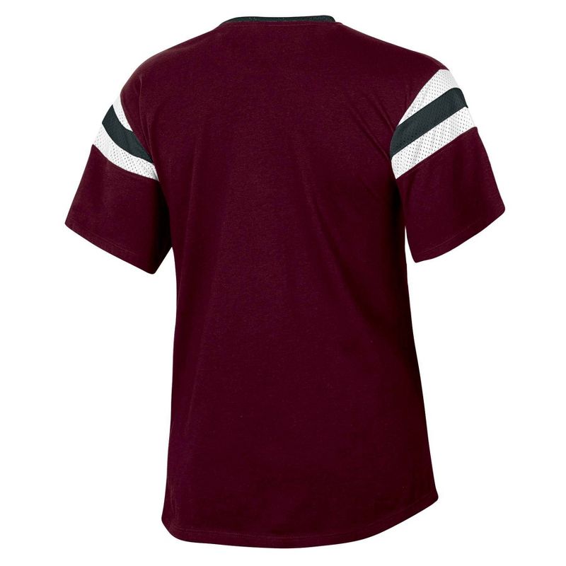 NCAA Texas A&#38;M Aggies Women&#39;s Short Sleeve Stripe T-Shirt, 2 of 4