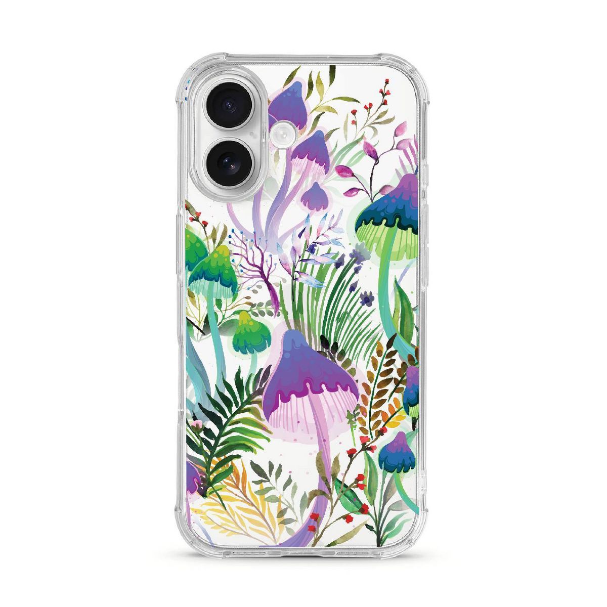 OTM Essentials Tough Edge iPhone 16 Case - Spore Story Shrooms
