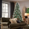 Artificial Trees Christmas PE&PVC,Spray White Christmas Tree,Home Decoration-Maison Boucle - 2 of 4