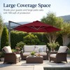 Best Choice Products 10ft 360° Rotating Cantilever Offset Hanging Patio Umbrella - 4 of 4