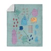 Adventure Time Silk Touch Faux Shearling Throw Blanket 50x60 Inches - 2 of 4