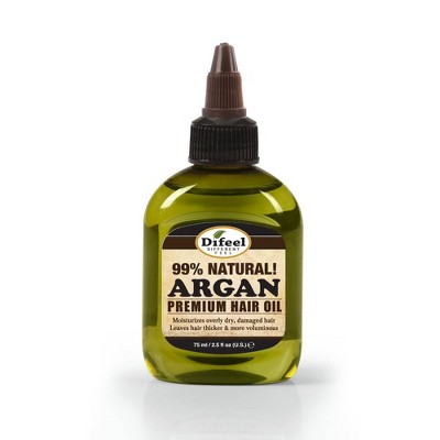 Difeel Premium Natural Argan Hair Oil - 2.5 fl oz