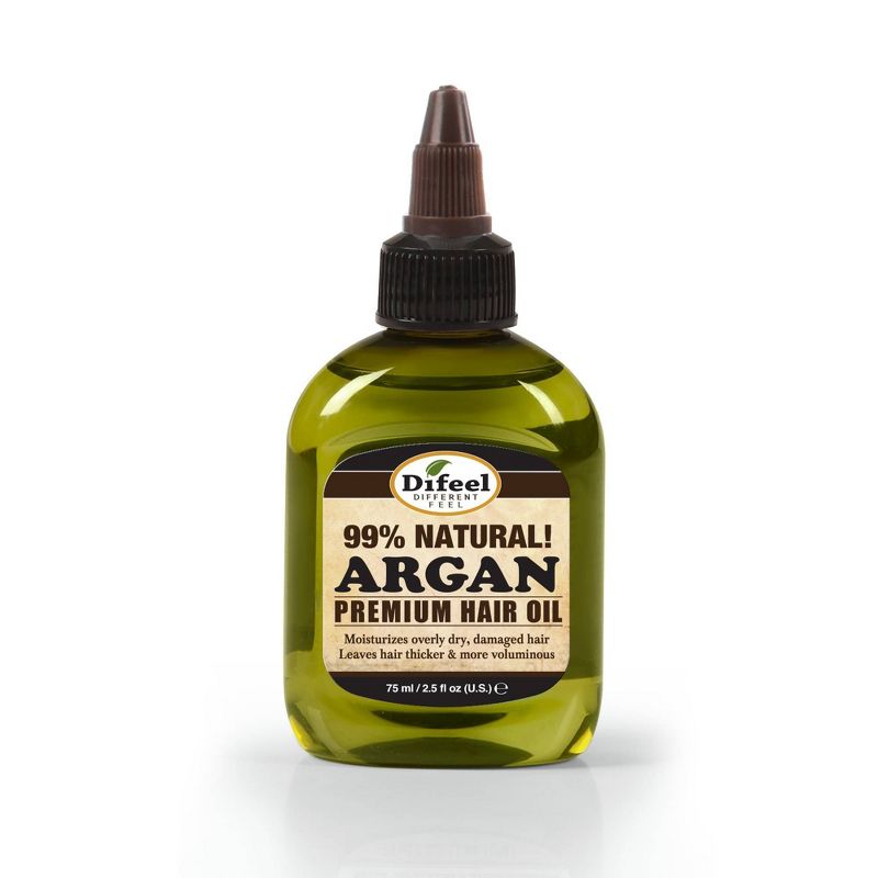 Difeel Premium Natural Argan Hair Oil - 2.5 fl oz, 1 of 6