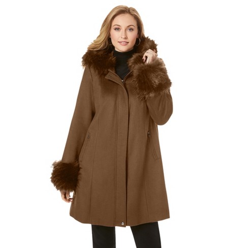 Womens Hooded Coat : Target