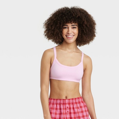 Women's Seamless Bralette - Colsie™ Light Pink M : Target