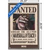 Trends International One Piece - Black Beard Wanted Poster Framed Wall Poster Prints - 3 of 4