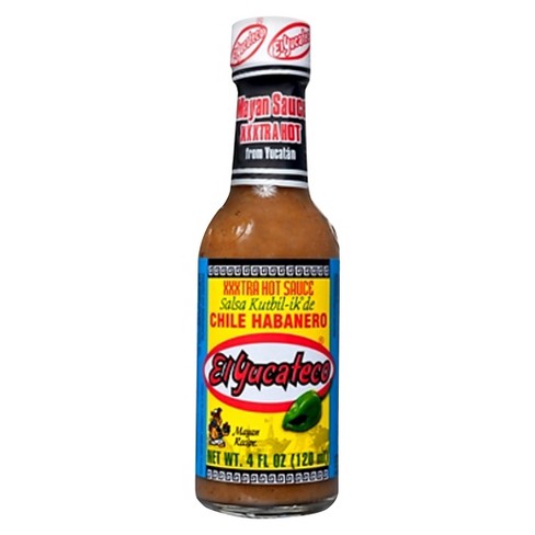 El Yucateco® Extra Hot Chile Habanero Sauce 4 Oz : Target