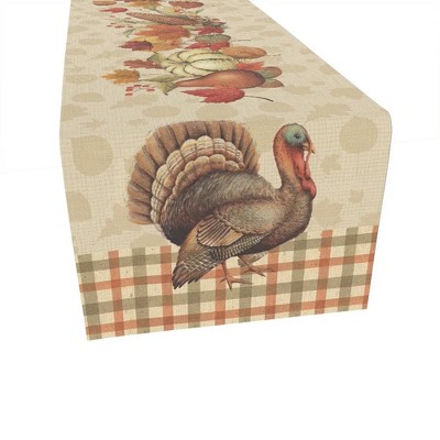Laural Home Bountiful Harvest Rectangle Table Runner