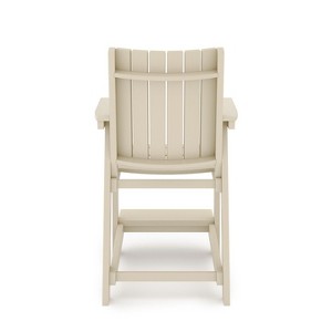 NicBex Outdoor Dining Chair,American Traditional Patio Dining Chairs with Weather Resistant Frame,28 inch Chairs Suitable for Patio,Garden,Beige - 1 of 4
