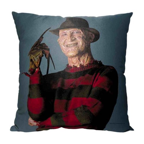 Warner Bros. Nightmare on Elm Street Freddy Poses Throw Pillow 18x18 Inches - image 1 of 2