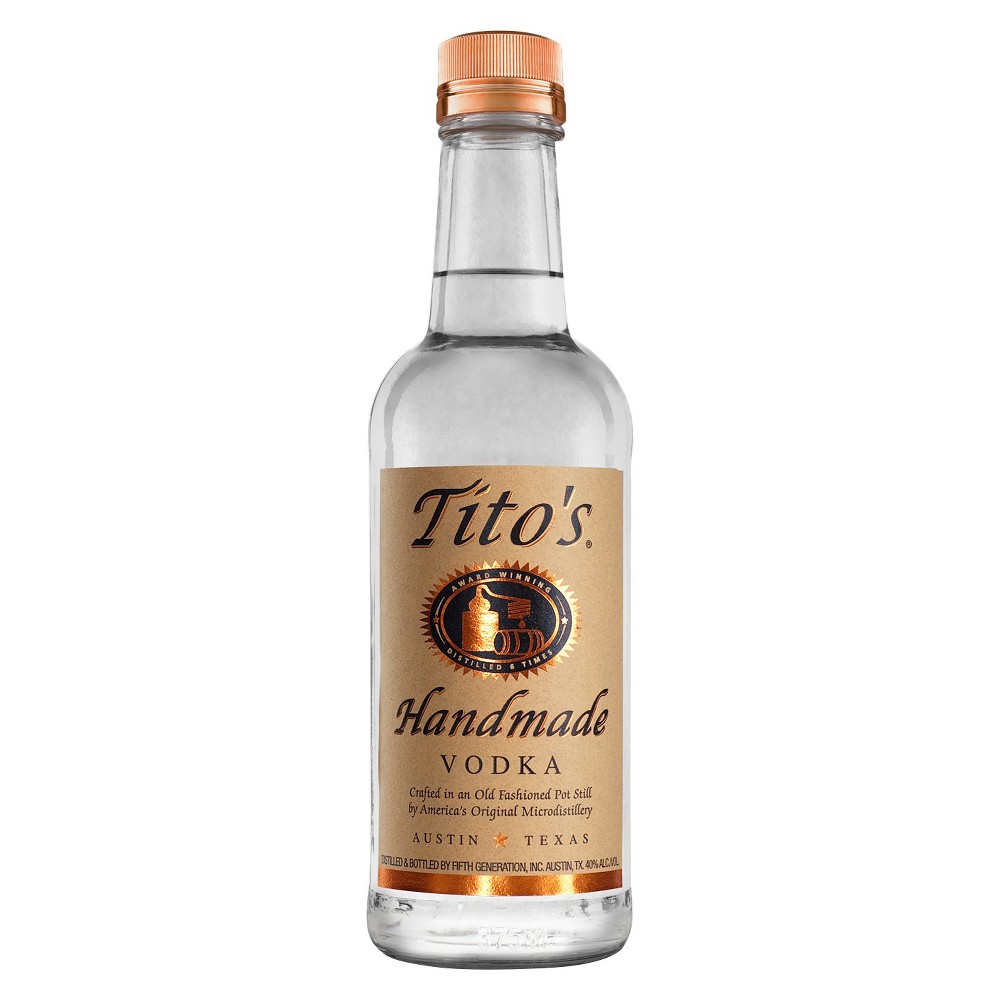 UPC 619947000051 Tito's Handmade Vodka,375 mL