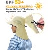 Solaris Men’s Women’s Wide Brim Bucket Hat with Neck Flap, Breathable Lightweight Outdoor Sun Hat for Hiking, Camping, Gardening - 4 of 4