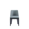 Set of 2 Gansevoort Modern Faux Leather Dining Chairs - Manhattan Comfort - 3 of 4