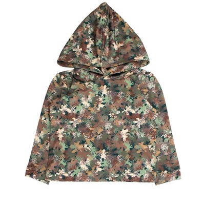 RuggedButts Baby Boys Performance Hooded Shirt - Classic Camo, 12-18m