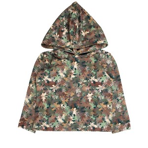 RuggedButts Baby Boys Performance Hooded Shirt - Classic Camo, 12-18m - 1 of 2