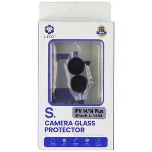 LITO S+ Camera Glass Protector for Apple iPhone 14/14 Plus - Black (L-1364) - 1 of 1