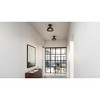 Urban Ambiance Luxury Modern Farmhouse Ceiling Light,  7''H x 10''W,  Dark Bronze Finish, ULB2200 - 2 of 4