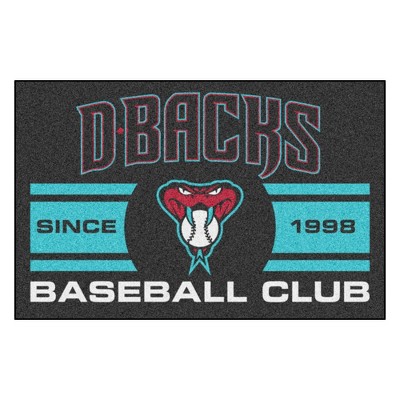 MLB Arizona Diamondbacks 19"x30" Snake Logo Uniform Rug