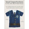 Men's New York City Police Uniform (Front Back Print) Short Sleeve Costume T-Shirt - 4 of 4