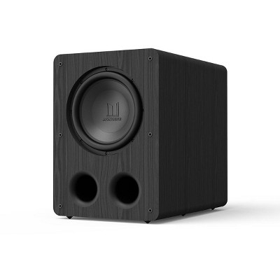 Monolith M-12 V2 12in THX Certified Ultra 500 Watt Powered Subwoofer, Massive Output, Low Distortion, Vented HDF Cabinet