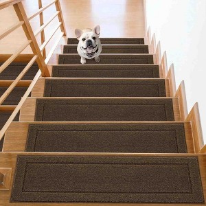 BAGOKIE 15 Pack 8"x30" Non-Slip Stair Treads - 1 of 4