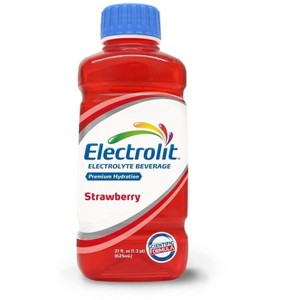 Electrolit, Strawberry - 21 Fl Oz (Pack of 12) - 1 of 4