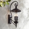Franklin Iron Works Carriage Outdoor Wall Light Fixture Bronze LED 26 3/4" Clear Seedy Glass for Post Exterior Barn Deck House Porch Yard Posts Patio - 2 of 4