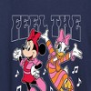 Women's - Disney - Minnie Mouse and Daisy Feel The Music Short Sleeve Graphic T-Shirt - 2 of 4