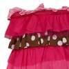 Bacati - Lady Bugs Pink/Choc Throw Pillow - 3 of 4