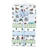 Little Treasure Hudson Baby Boys Cotton Poly Flannel Receiving Blankets 7Pk Multipack - 2 of 2