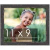 PosterPalooza | Photo Size Shabby Chic Black Picture Frame - UV Acrylic, Foam Board Backing, Hanging Hardware - 2 of 4