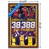 Trends International NBA League - LeBron James All-Time Scoring Leader Framed Wall Poster Prints - 3 of 4