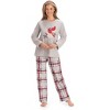 Collections Etc Cardinal &poinsettia Pj Set - 4 of 4