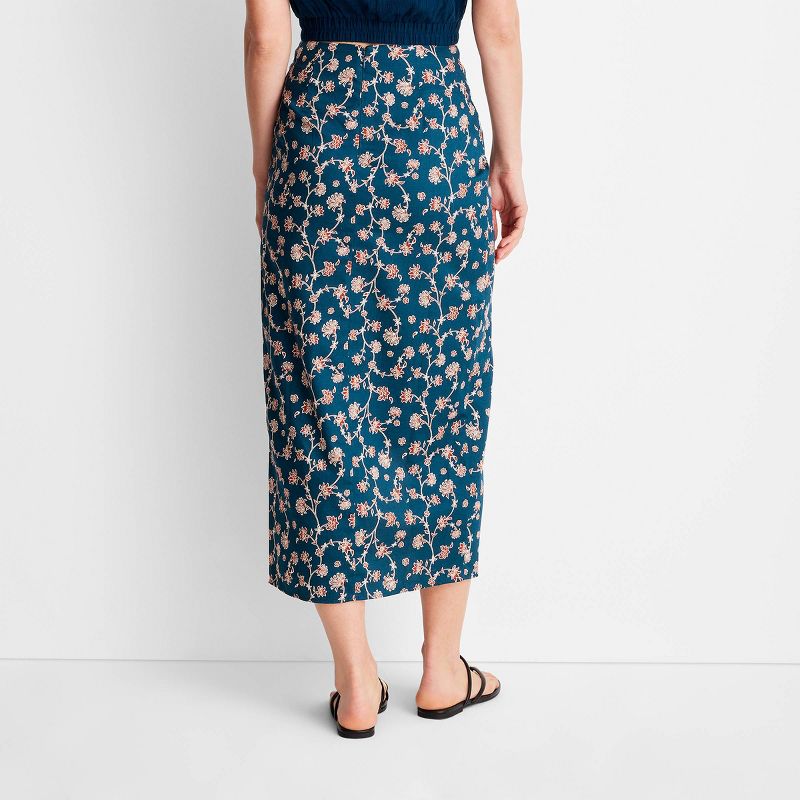 Women's Side-Tie Sarong Midi Skirt - Future Collective™ with Jenny K. Lopez, 2 of 10